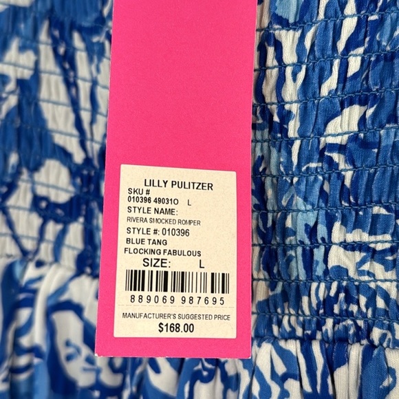 NWT Lilly Pulitzer Rivera Romper - Picture 6 of 6